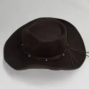 Frye Black Fedora Hat Cowgirl Cowboy Western w/ Band Hat Ranch Rodeo NEW NWT Frye | Accessories | Frye Black Fedora Hat Cowgirl Cowboy  main image 2